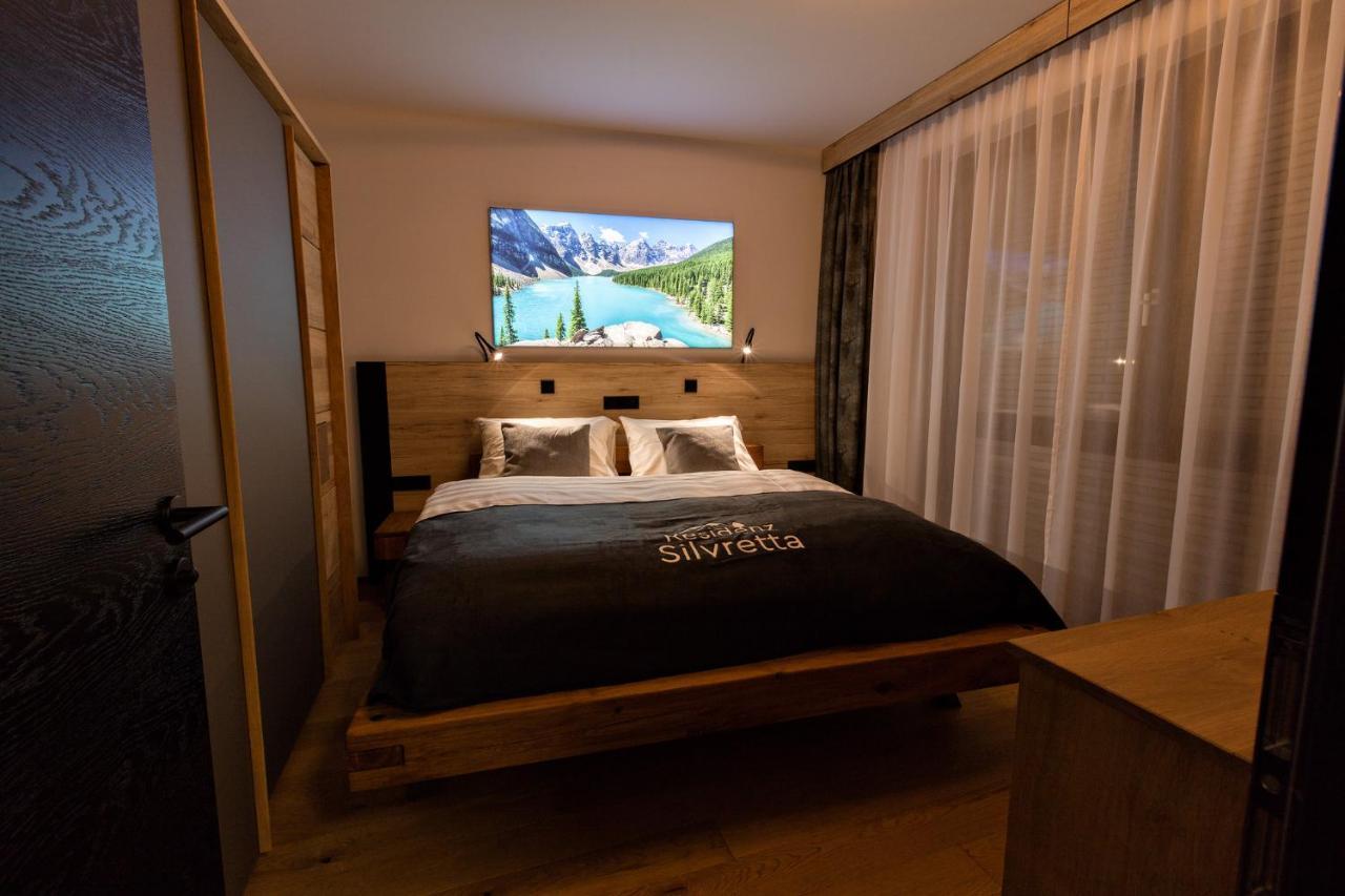 Moderne Wohnung Mit Einer Wunderschoenen Aussicht In Der Residenz Silvretta See Exteriér fotografie