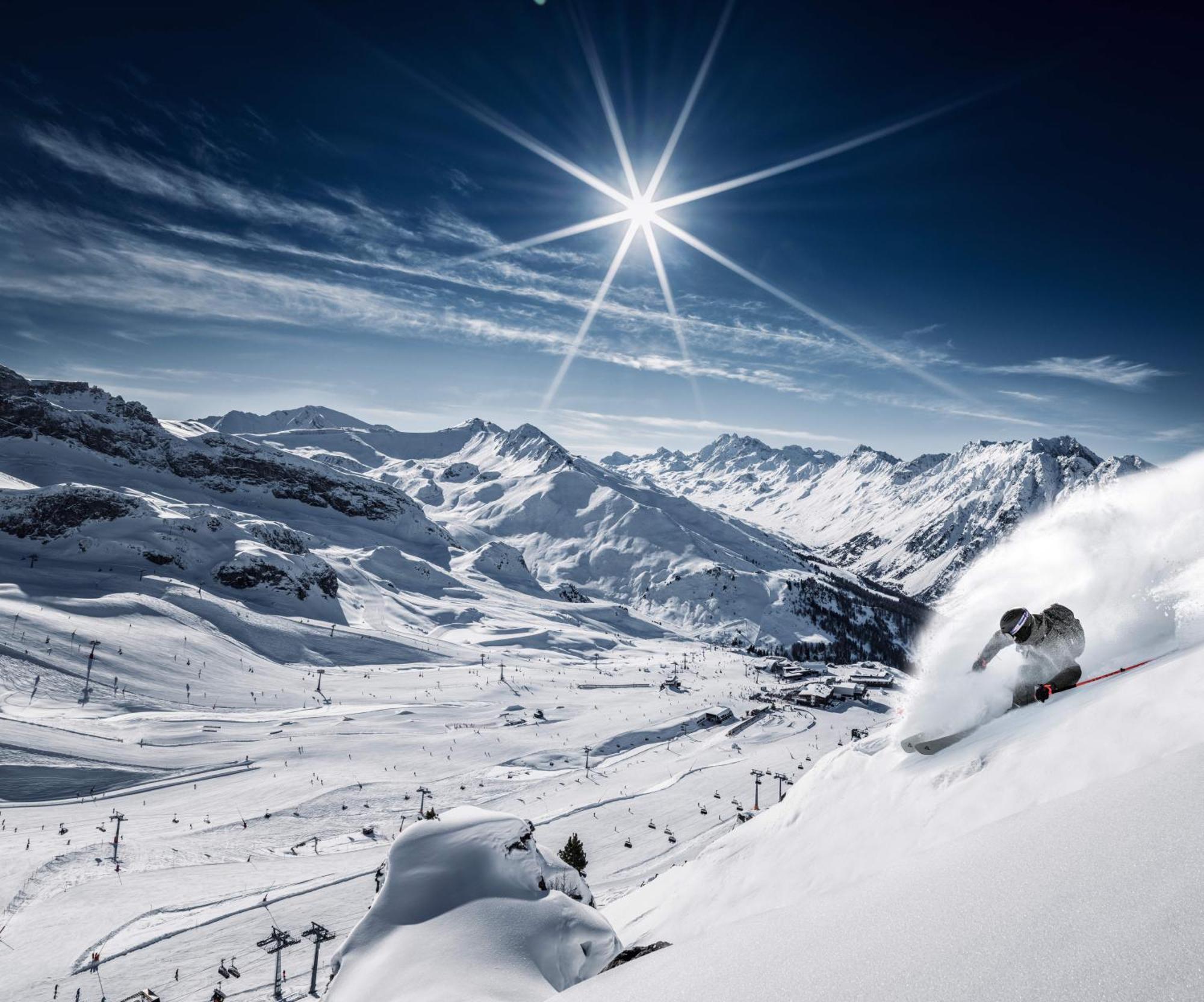 Moderne Wohnung Mit Einer Wunderschoenen Aussicht In Der Residenz Silvretta See Exteriér fotografie